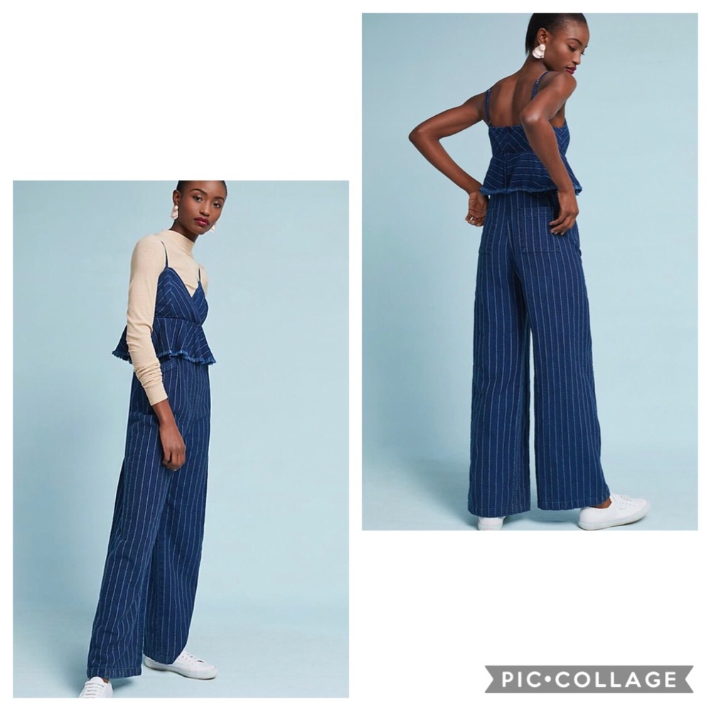Anthropologie | Ett:twa | Denim Jumpsuit | Medium